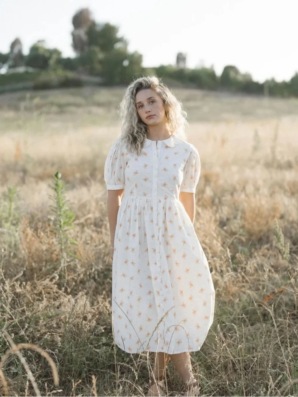 Wilder Rosebud Cottage dress xs